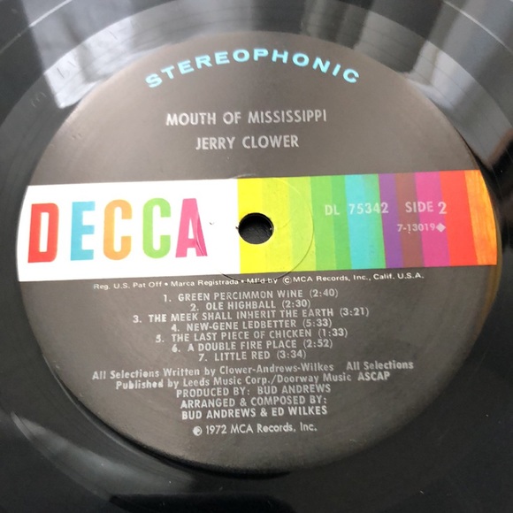 Jerry Clower Mouth Of Mississippi Vinyl Lp '72 - Picture 6 of 9
